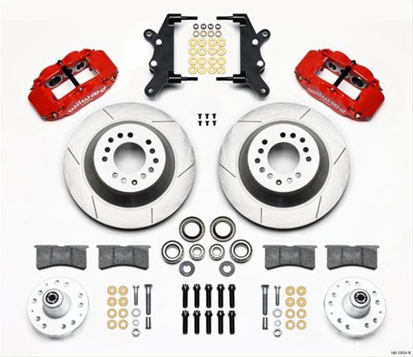 Wilwood Disc Brakes Wilwood Forged Narrow Superlite 6R Big Brake Front Brake Kits 140-13654-R Autofit