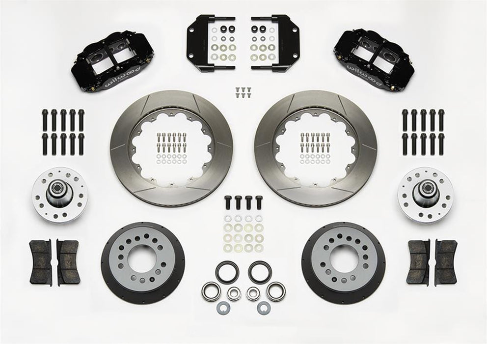 Wilwood Disc Brakes Wilwood Forged Narrow Superlite 6R Big Brake Front Brake Kits 140-14277 Autofit