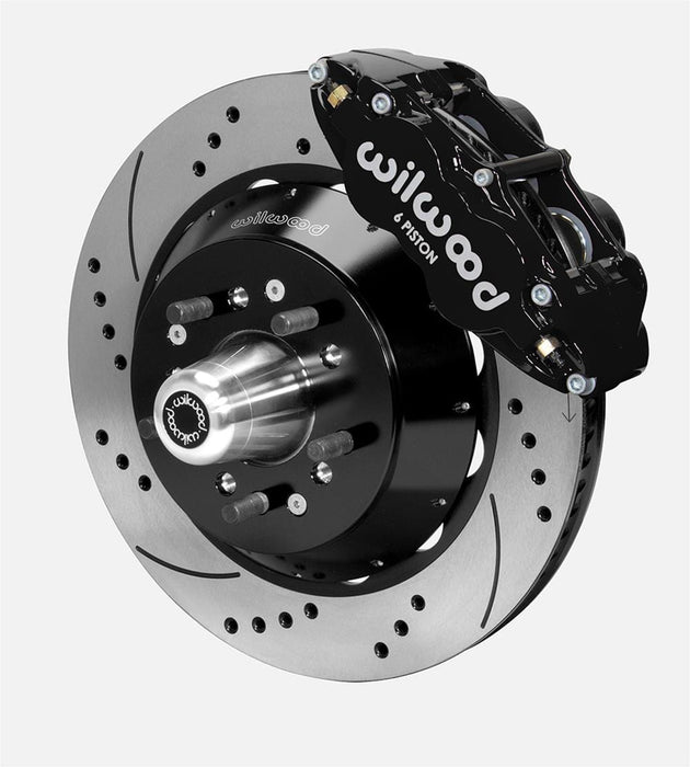 Wilwood Disc Brakes Wilwood Forged Narrow Superlite 6R Big Brake Front Brake Kits 140-14277-D Autofit