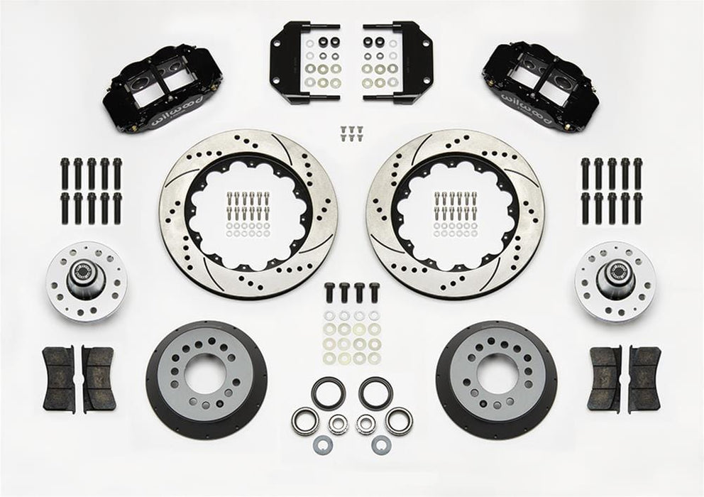 Wilwood Disc Brakes Wilwood Forged Narrow Superlite 6R Big Brake Front Brake Kits 140-14277-D Autofit