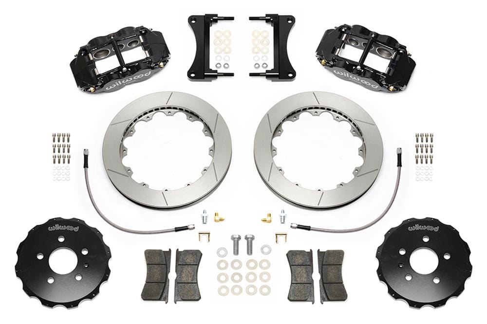 Wilwood Disc Brakes Wilwood Forged Narrow Superlite 6R Big Brake Front Brake Kits 140-14487 Autofit