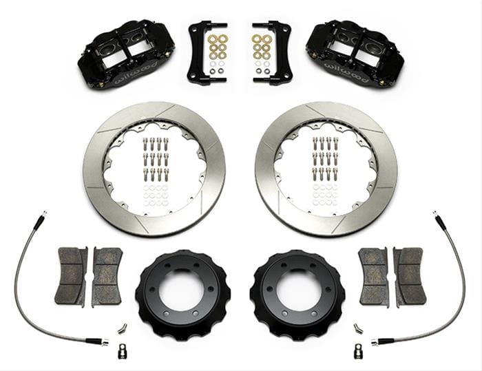 Wilwood Disc Brakes Wilwood Forged Narrow Superlite 6R Big Brake Front Brake Kits 140-14577 Autofit