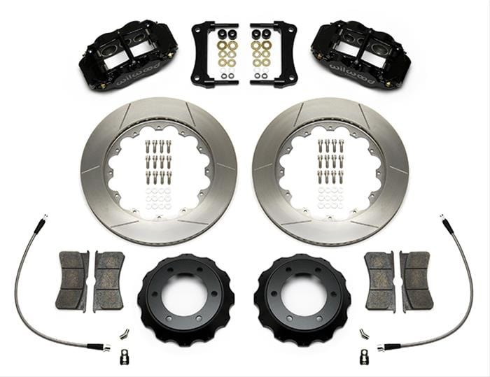 Wilwood Disc Brakes Wilwood Forged Narrow Superlite 6R Big Brake Front Brake Kits 140-14578 Autofit