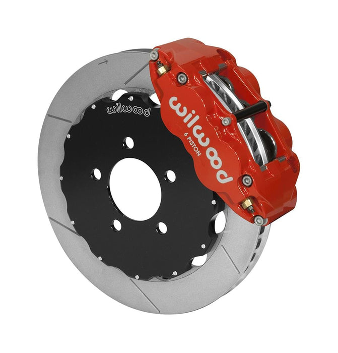Wilwood Disc Brakes Wilwood Forged Narrow Superlite 6R Big Brake Front Brake Kits 140-14680-R Autofit