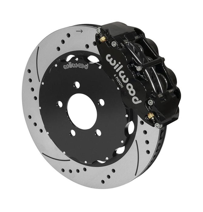 Wilwood Disc Brakes Wilwood Forged Narrow Superlite 6R Big Brake Front Brake Kits 140-14681-D Autofit