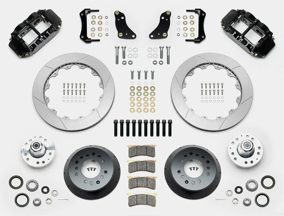 Wilwood Disc Brakes Wilwood Forged Narrow Superlite 6R Big Brake Front Brake Kits 140-14837 Autofit