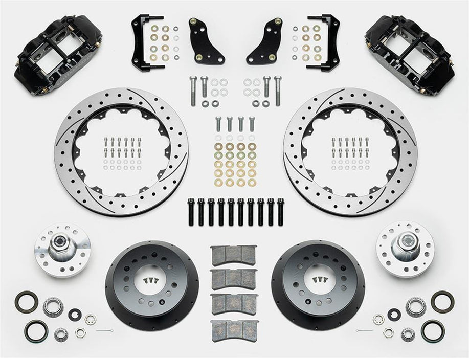 Wilwood Disc Brakes Wilwood Forged Narrow Superlite 6R Big Brake Front Brake Kits 140-14837-D Autofit