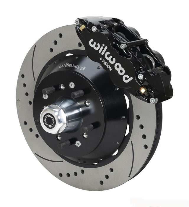 Wilwood Disc Brakes Wilwood Forged Narrow Superlite 6R Big Brake Front Brake Kits 140-14838-D Autofit