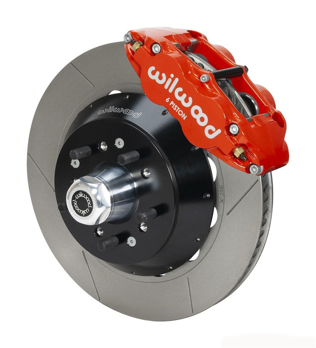 Wilwood Disc Brakes Wilwood Forged Narrow Superlite 6R Big Brake Front Brake Kits 140-14838-R Autofit