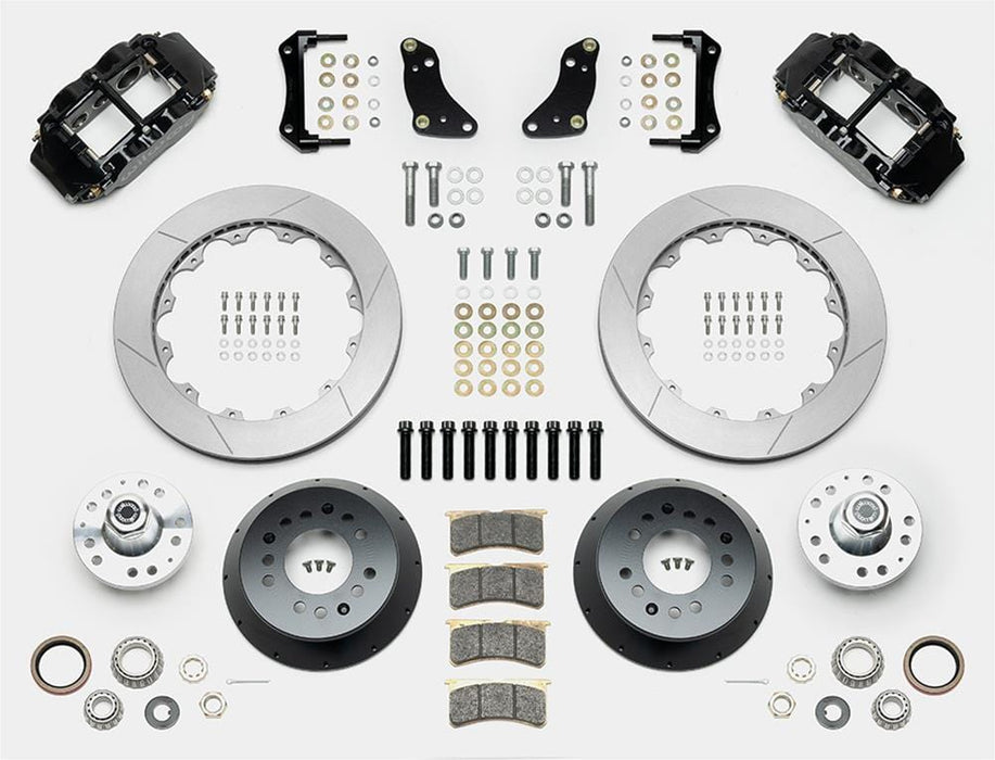 Wilwood Disc Brakes Wilwood Forged Narrow Superlite 6R Big Brake Front Brake Kits 140-14840 Autofit
