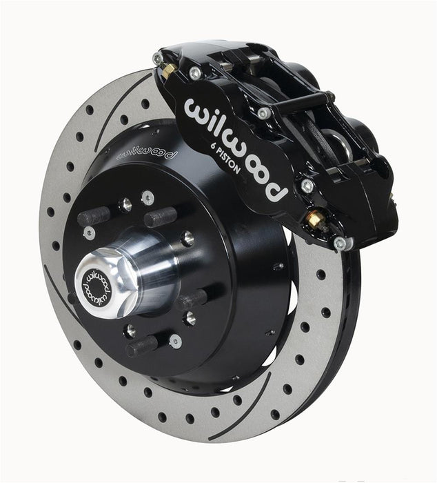Wilwood Disc Brakes Wilwood Forged Narrow Superlite 6R Big Brake Front Brake Kits 140-14840-D Autofit