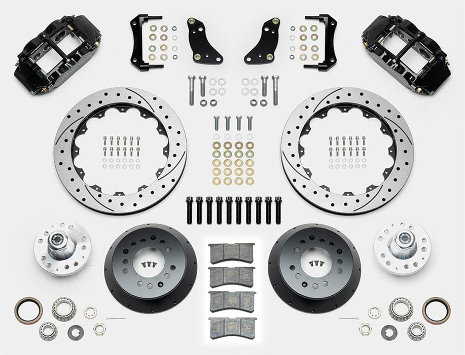 Wilwood Disc Brakes Wilwood Forged Narrow Superlite 6R Big Brake Front Brake Kits 140-14840-D Autofit