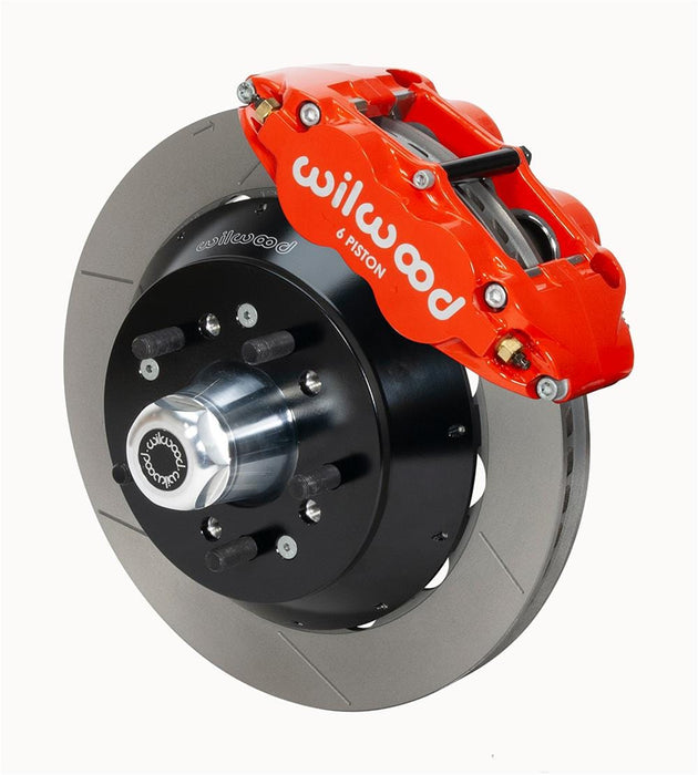 Wilwood Disc Brakes Wilwood Forged Narrow Superlite 6R Big Brake Front Brake Kits 140-14840-R Autofit