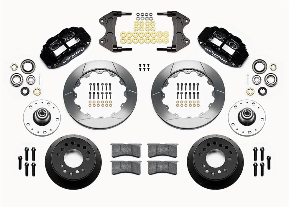 Wilwood Disc Brakes Wilwood Forged Narrow Superlite 6R Big Brake Front Brake Kits 140-15155 Autofit