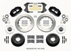 Wilwood Disc Brakes Wilwood Forged Narrow Superlite 6R Big Brake Front Brake Kits 140-15156 Autofit