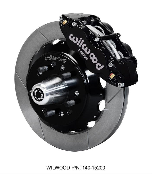 Wilwood Disc Brakes Wilwood Forged Narrow Superlite 6R Big Brake Front Brake Kits 140-15200 Autofit