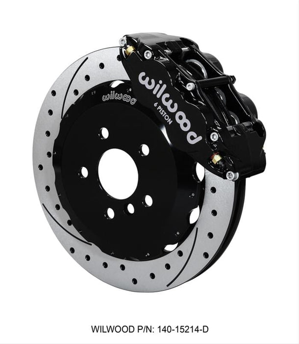 Wilwood Disc Brakes Wilwood Forged Narrow Superlite 6R Big Brake Front Brake Kits 140-15214-D Autofit