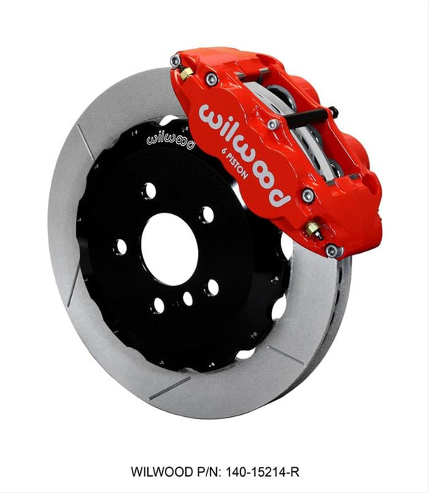 Wilwood Disc Brakes Wilwood Forged Narrow Superlite 6R Big Brake Front Brake Kits 140-15214-R Autofit