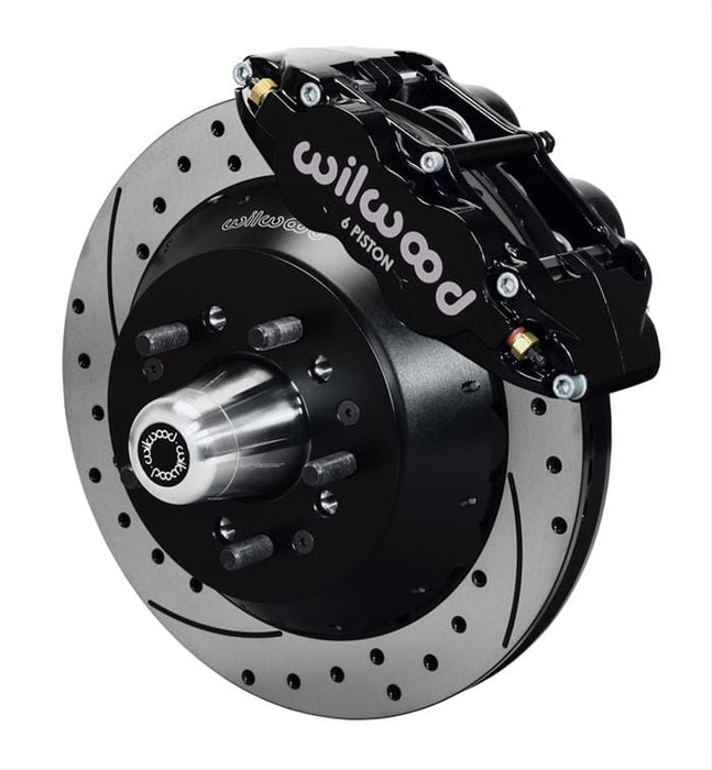 Wilwood Disc Brakes Wilwood Forged Narrow Superlite 6R Big Brake Front Brake Kits 140-15278-D Autofit