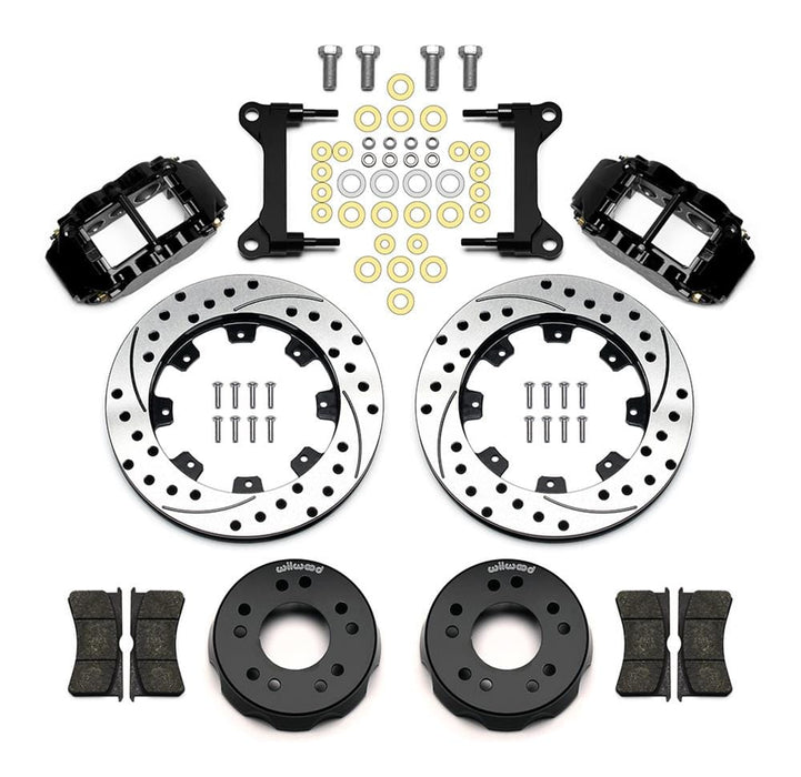 Wilwood Disc Brakes Wilwood Forged Narrow Superlite 6R Big Brake Front Brake Kits 140-15302-D Autofit