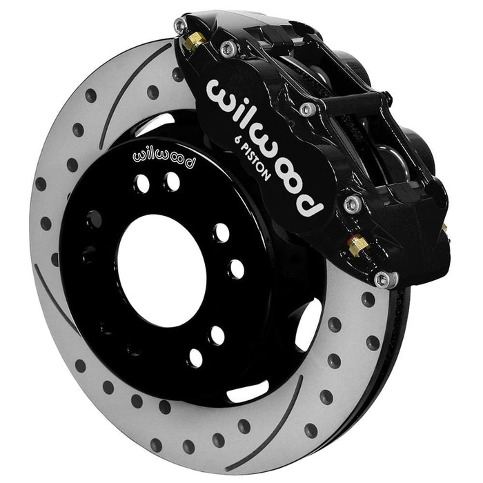 Wilwood Disc Brakes Wilwood Forged Narrow Superlite 6R Big Brake Front Brake Kits 140-15302-D Autofit