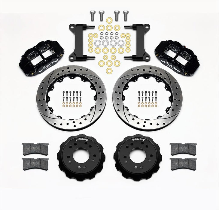 Wilwood Disc Brakes Wilwood Forged Narrow Superlite 6R Big Brake Front Brake Kits 140-15303-D Autofit