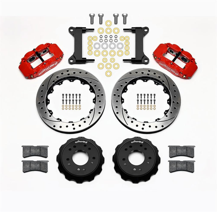 Wilwood Disc Brakes Wilwood Forged Narrow Superlite 6R Big Brake Front Brake Kits 140-15303-DR Autofit