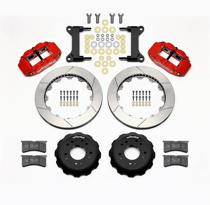 Wilwood Disc Brakes Wilwood Forged Narrow Superlite 6R Big Brake Front Brake Kits 140-15303-R Autofit