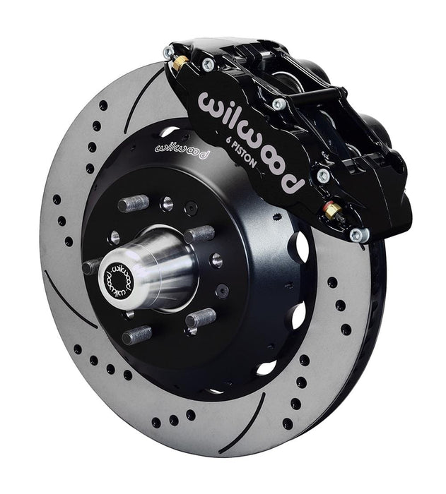 Wilwood Disc Brakes Wilwood Forged Narrow Superlite 6R Big Brake Front Brake Kits 140-15407-D Autofit