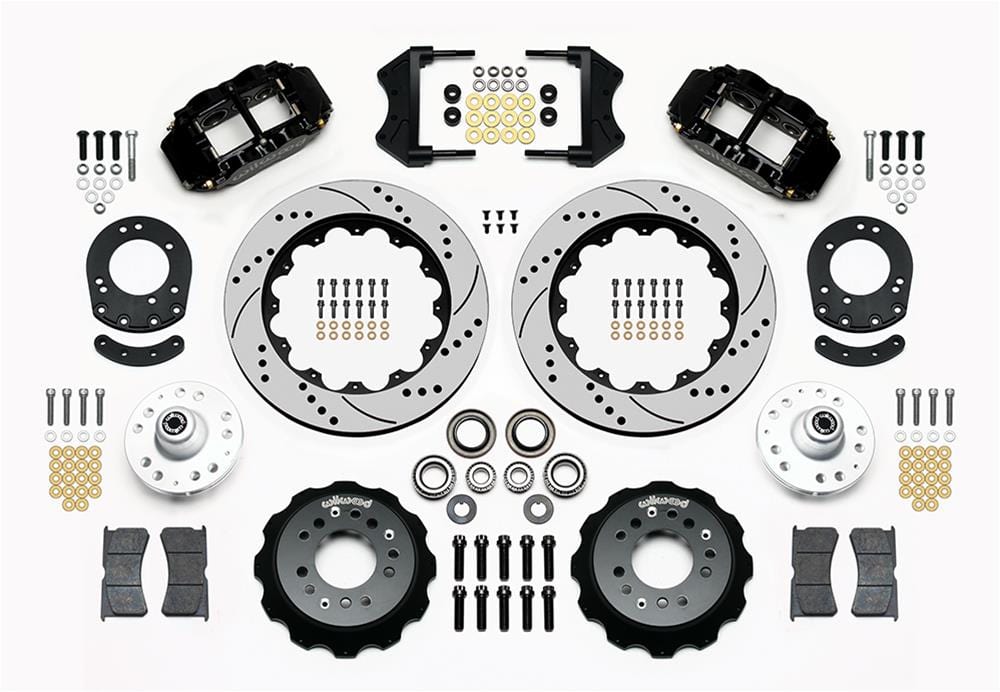 Wilwood Disc Brakes Wilwood Forged Narrow Superlite 6R Big Brake Front Brake Kits 140-15407-D Autofit