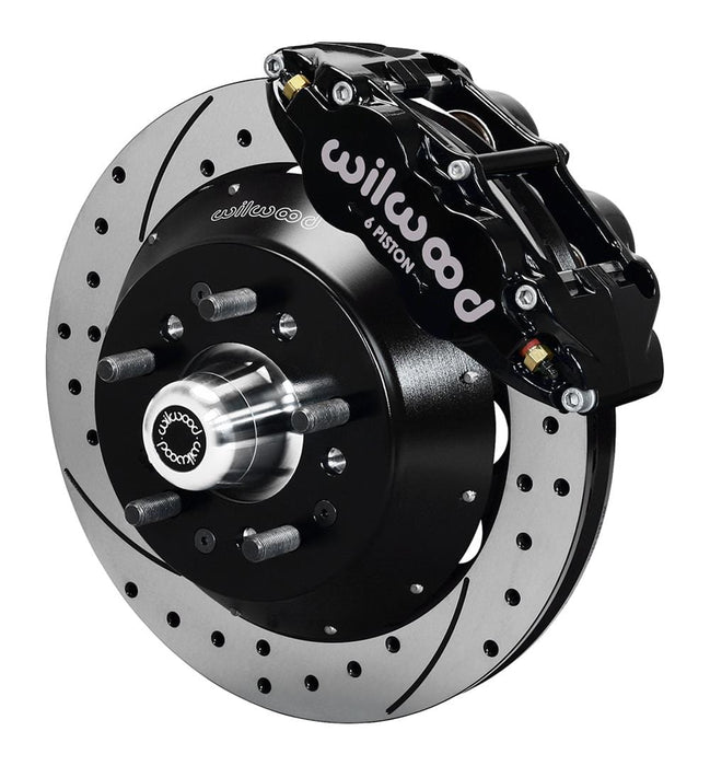 Wilwood Disc Brakes Wilwood Forged Narrow Superlite 6R Big Brake Front Brake Kits 140-15409-D Autofit