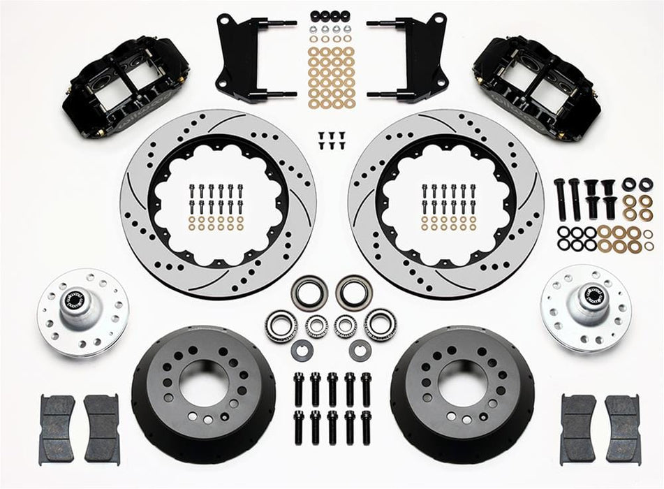 Wilwood Disc Brakes Wilwood Forged Narrow Superlite 6R Big Brake Front Brake Kits 140-15409-D Autofit