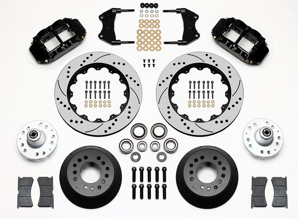 Wilwood Disc Brakes Wilwood Forged Narrow Superlite 6R Big Brake Front Brake Kits 140-15410-D Autofit
