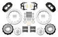 Wilwood Disc Brakes Wilwood Forged Narrow Superlite 6R Big Brake Front Brake Kits 140-15552 Autofit