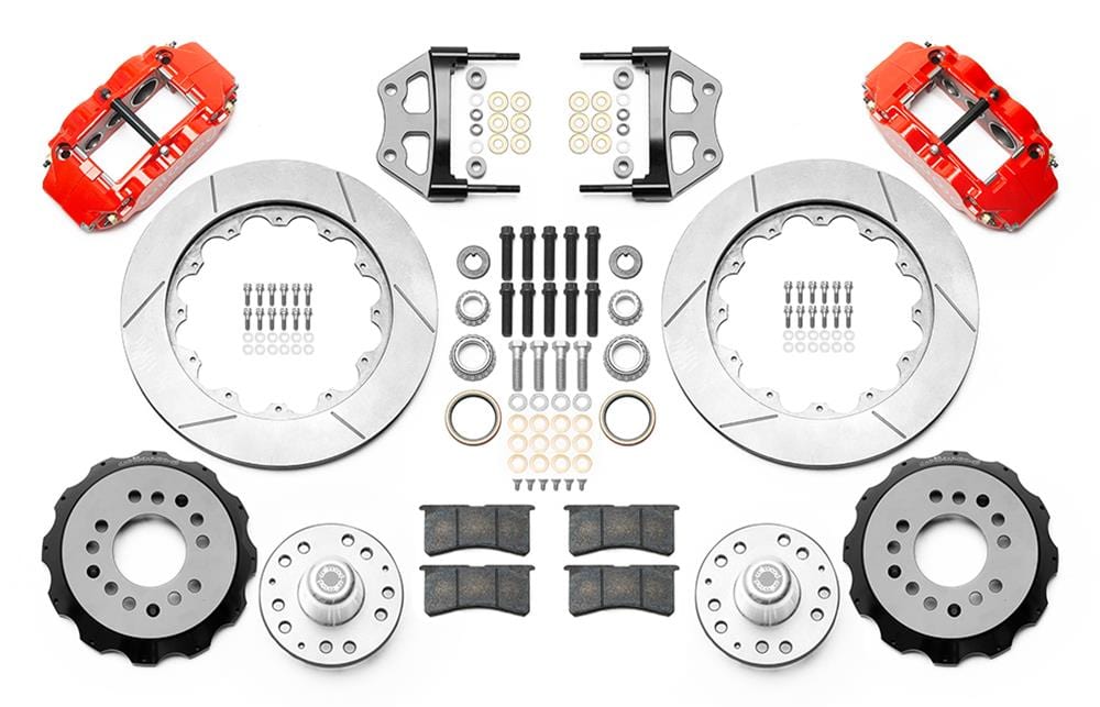 Wilwood Disc Brakes Wilwood Forged Narrow Superlite 6R Big Brake Front Brake Kits 140-15554-R Autofit