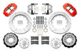 Wilwood Disc Brakes Wilwood Forged Narrow Superlite 6R Big Brake Front Brake Kits 140-15554-R Autofit