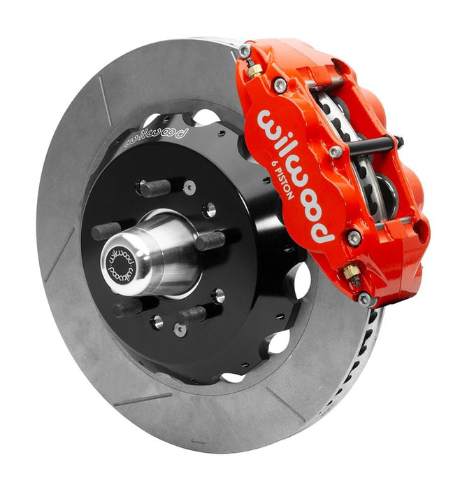 Wilwood Disc Brakes Wilwood Forged Narrow Superlite 6R Big Brake Front Brake Kits 140-15554-R Autofit
