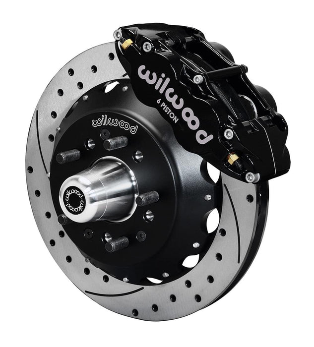 Wilwood Disc Brakes Wilwood Forged Narrow Superlite 6R Big Brake Front Brake Kits 140-15910-D Autofit
