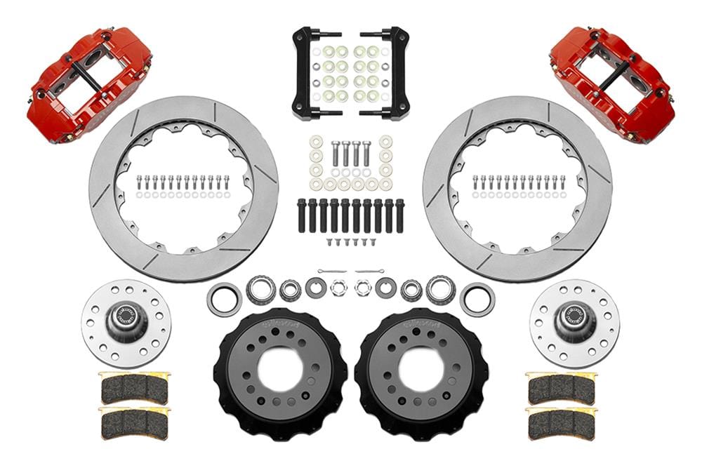 Wilwood Disc Brakes Wilwood Forged Narrow Superlite 6R Big Brake Front Brake Kits 140-15910-R Autofit