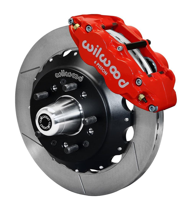 Wilwood Disc Brakes Wilwood Forged Narrow Superlite 6R Big Brake Front Brake Kits 140-15910-R Autofit