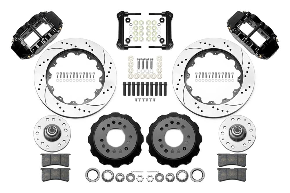 Wilwood Disc Brakes Wilwood Forged Narrow Superlite 6R Big Brake Front Brake Kits 140-15911-D Autofit