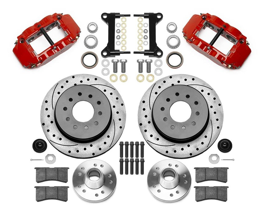 Wilwood Disc Brakes Wilwood Forged Narrow Superlite 6R Big Brake Front Brake Kits 140-15940-DR Autofit