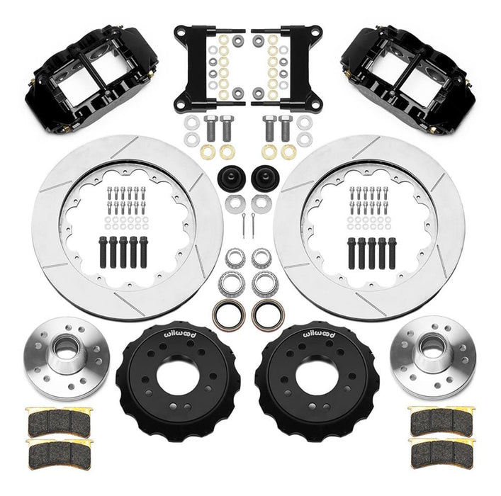 Wilwood Disc Brakes Wilwood Forged Narrow Superlite 6R Big Brake Front Brake Kits 140-15942 Autofit