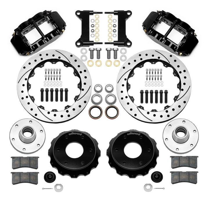 Wilwood Disc Brakes Wilwood Forged Narrow Superlite 6R Big Brake Front Brake Kits 140-15945-D Autofit