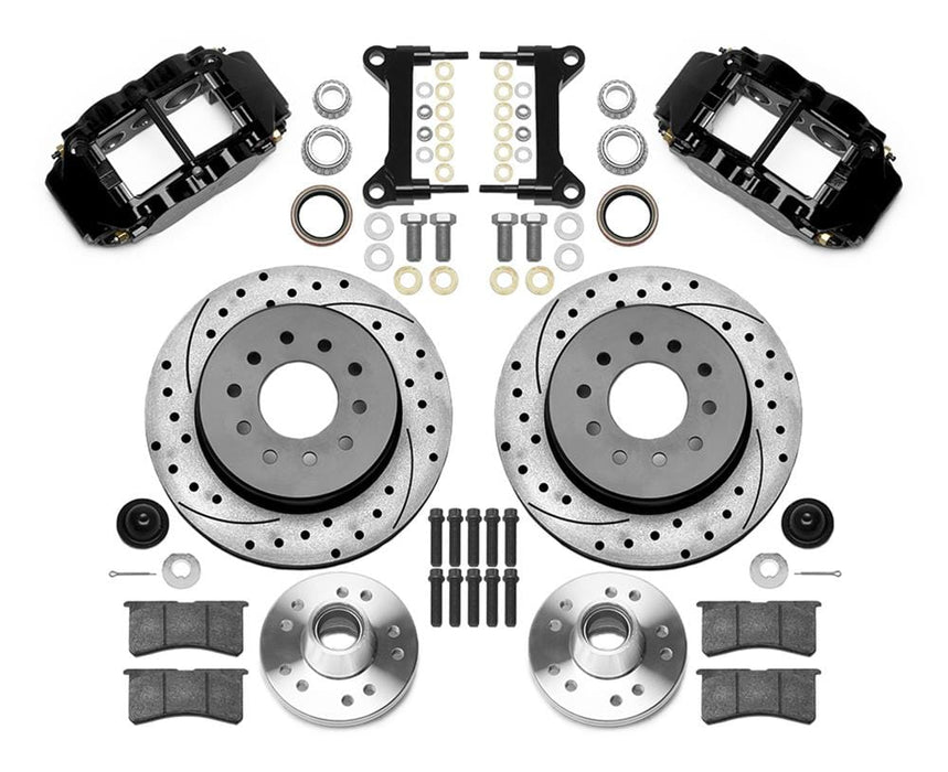 Wilwood Disc Brakes Wilwood Forged Narrow Superlite 6R Big Brake Front Brake Kits 140-15948-D Autofit