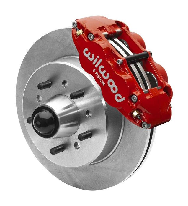 Wilwood Disc Brakes Wilwood Forged Narrow Superlite 6R Big Brake Front Brake Kits 140-15948-R Autofit