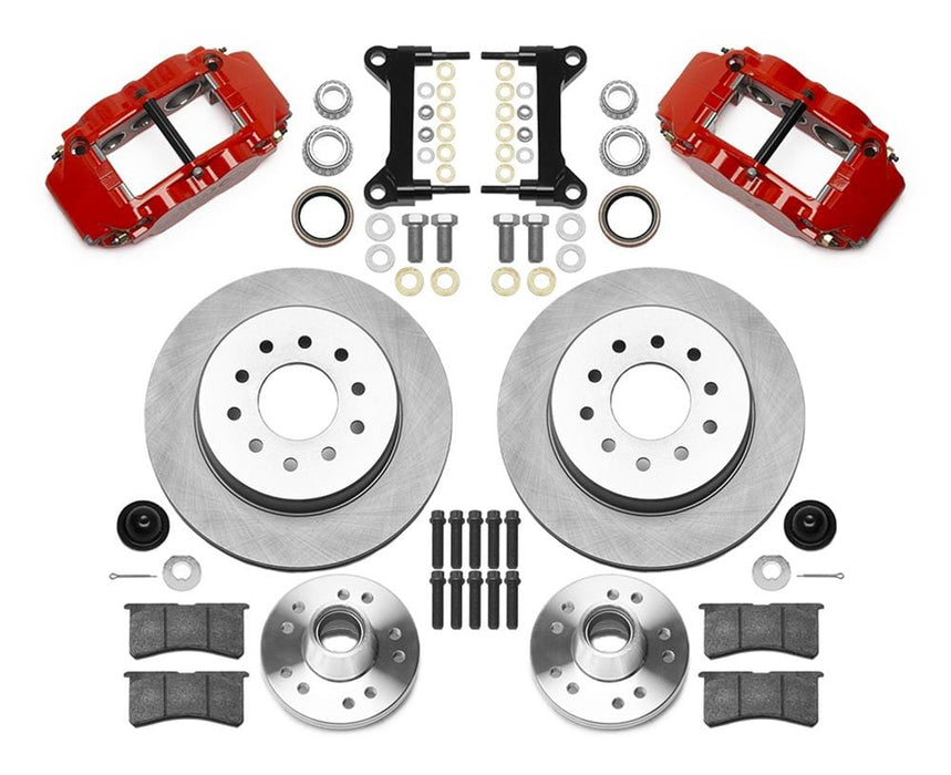 Wilwood Disc Brakes Wilwood Forged Narrow Superlite 6R Big Brake Front Brake Kits 140-15948-R Autofit