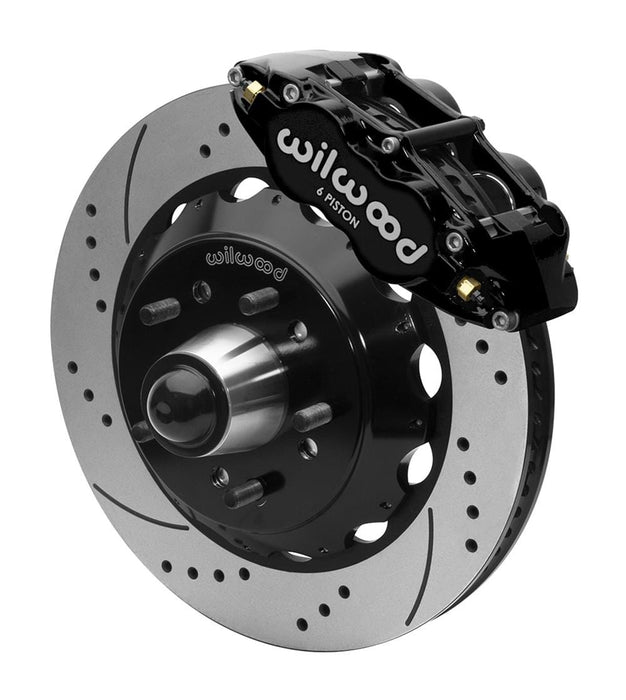 Wilwood Disc Brakes Wilwood Forged Narrow Superlite 6R Big Brake Front Brake Kits 140-15950-D Autofit