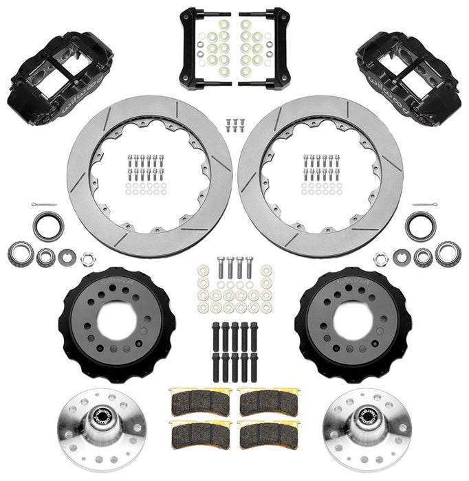 Wilwood Disc Brakes Wilwood Forged Narrow Superlite 6R Big Brake Front Brake Kits 140-15982 Autofit