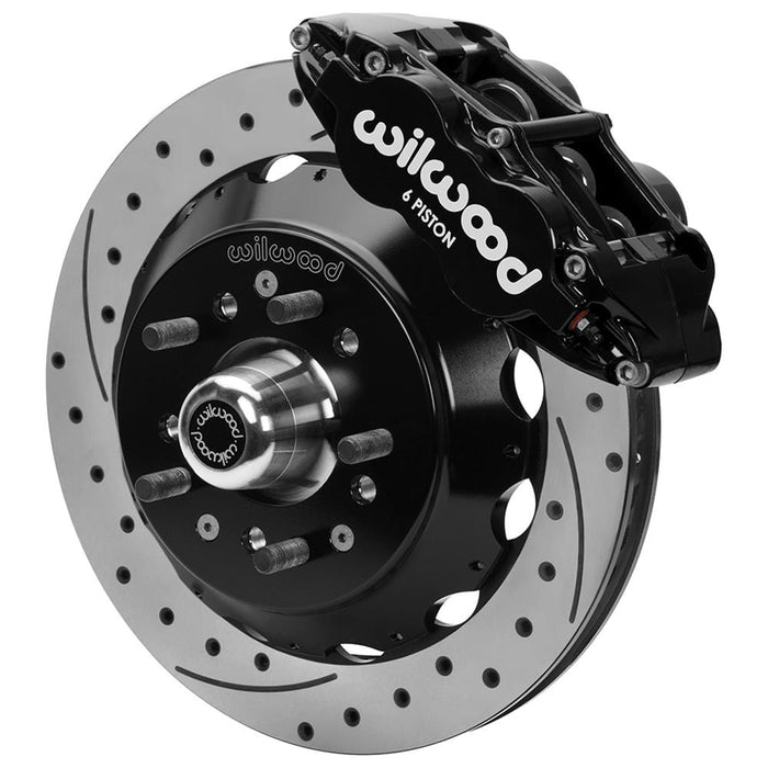 Wilwood Disc Brakes Wilwood Forged Narrow Superlite 6R Big Brake Front Brake Kits 140-15982-D Autofit